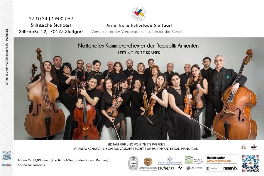 ABSCHLUSSKONZERT Nationales Kammerorchester Armenien