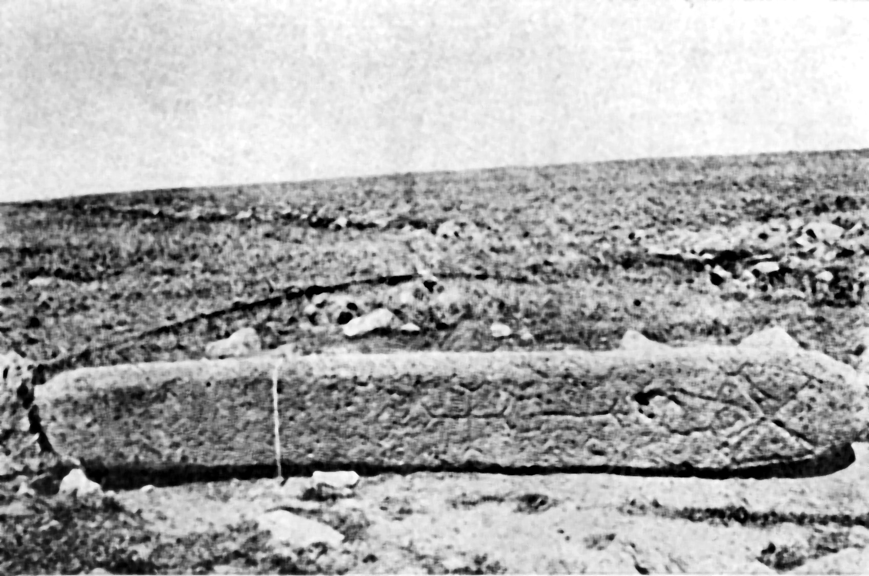 Die ersten entdeckten Vishapakar. Funde der Expedition von Nikoghayos Marr und Yakov Smirnov im Jahr 1909 (Geghama-Gebirge). Bild 3