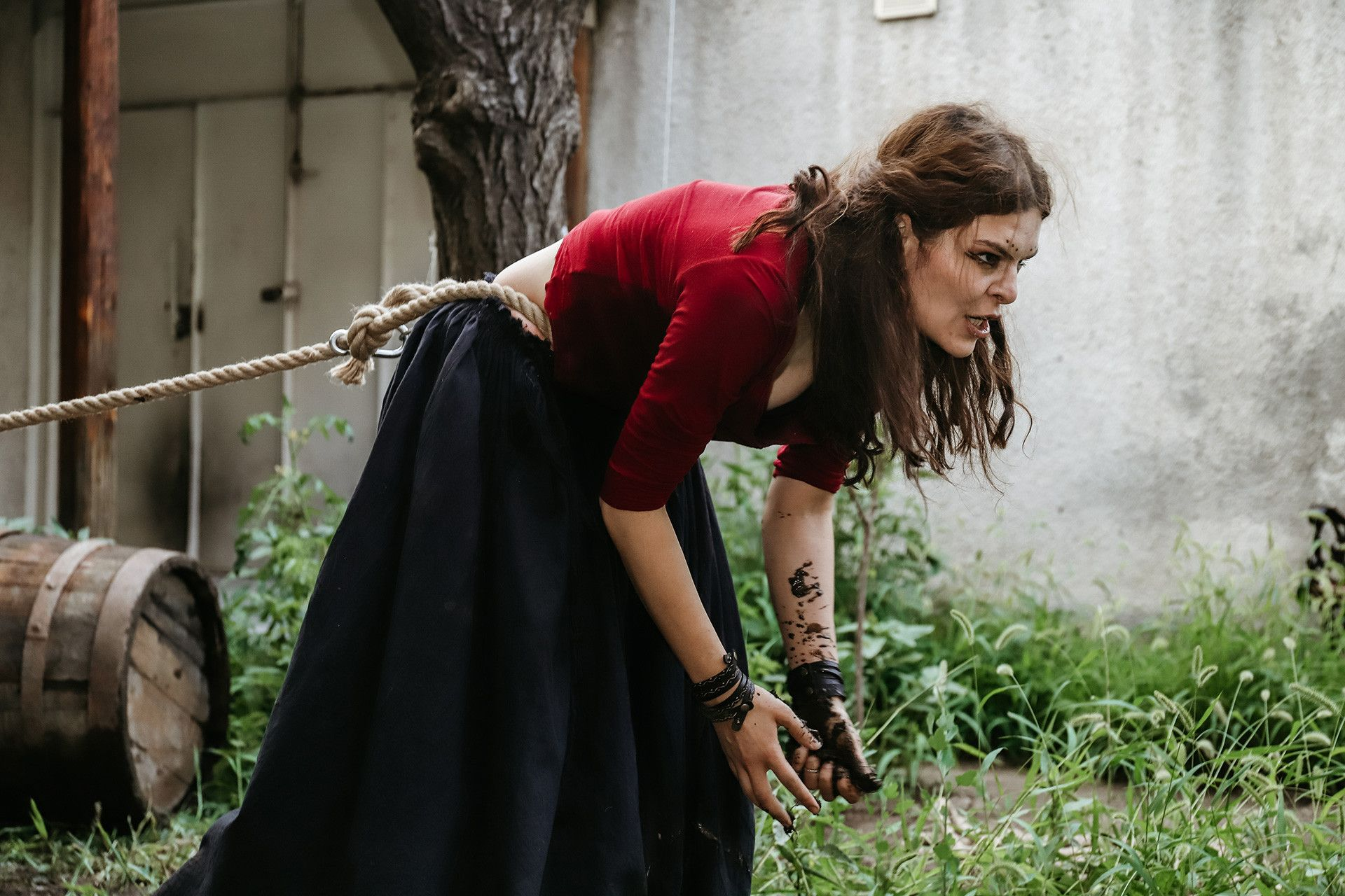 Szene aus dem Monodrama Gomesch